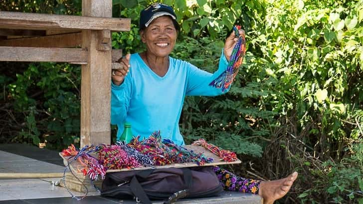 Lokale souvenirs Bali