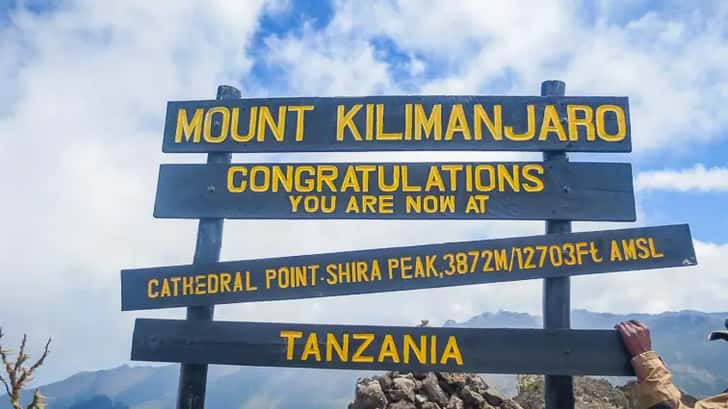 Cathedral Point. Hiken naar de Kilimanjaro