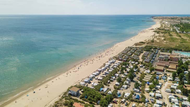 Camping in Frankrijk aan zee: Beach Garden