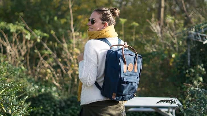 Cadeaus voor reizigers: Fjallraven Kanken No.2 Laptop Rugzak Navy Blue