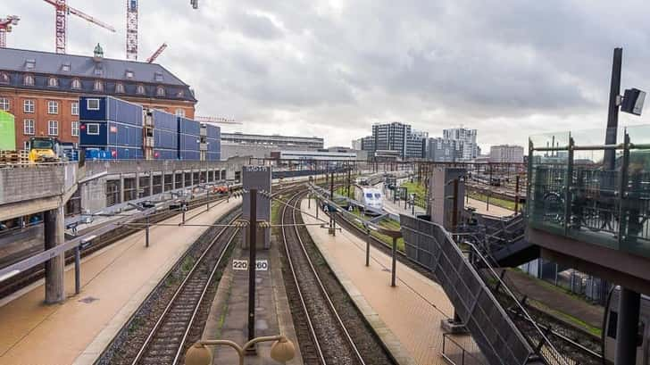 Trein van Kopenhagen naar Malmö