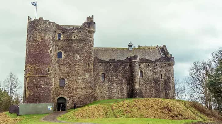 Route door Schotland Rondreis: Doune Castle