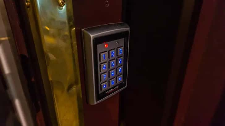 Keypad kamer