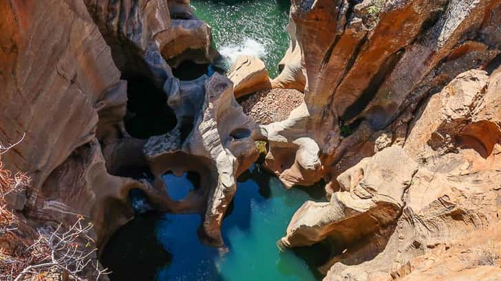 Bourkes Luck Potholes Panoramaroute Zuid-Afrika