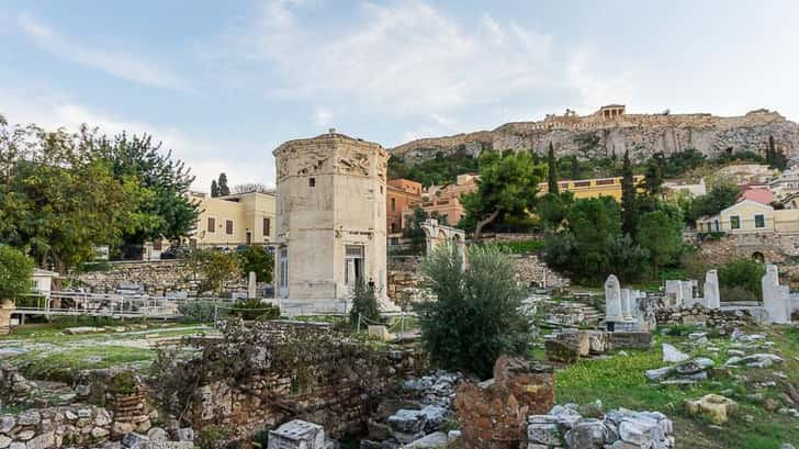 Tower of the winds Athene