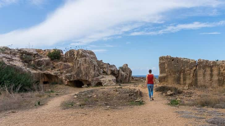 Tombes of the Kings Paphos Cyprus