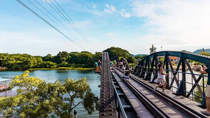 Bridge over the river Kwai