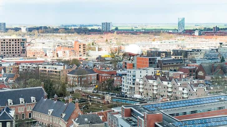 Uitzicht vanaf Groninger Forum