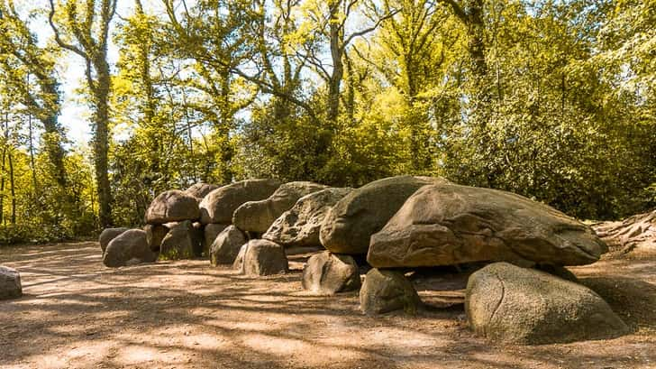 Grootste hunebed ter wereld in Borger