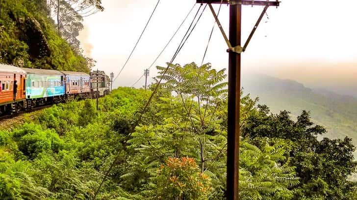 Reizen met de trein Sri Lanka