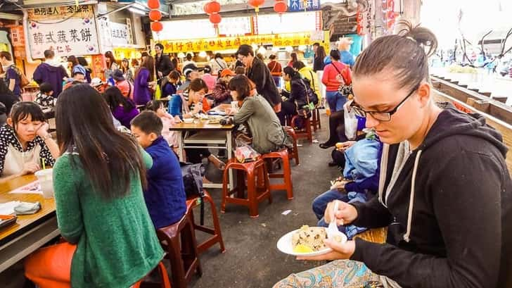 Night markets Taipei