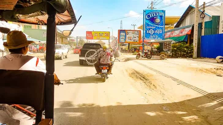 Phnom Penh naar The Killing Fields