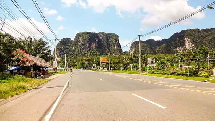 Scooter rijden in Krabi