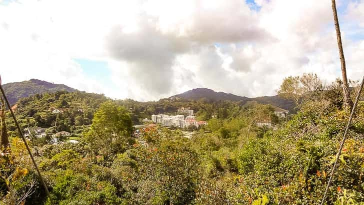 Uitzicht vanaf Mount Brinchang