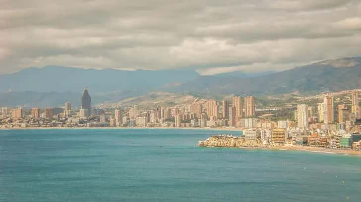 Benidorm skyline