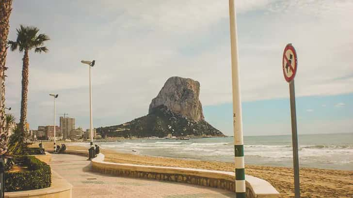 Peñon de Ifach Calpe, Spanje