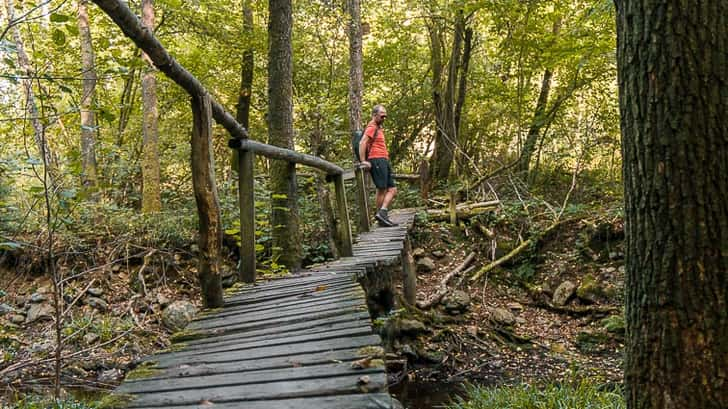 Hoëge wandeling Belgische Ardennen