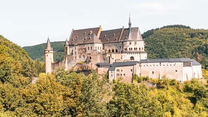 Kasteel van Vianden, bezienswaardigheden Luxemburg