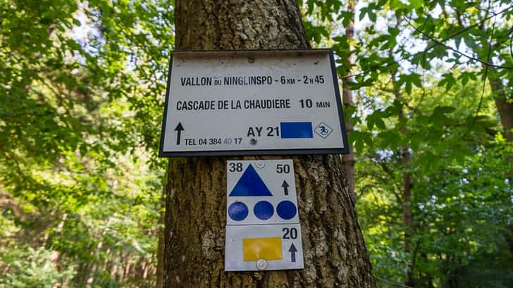 Wandelroutes Ninglinspo Ardennen