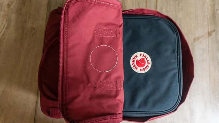 Fjällräven Kanken camera insert