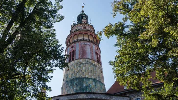 Castle Tower Cesky Krumlov