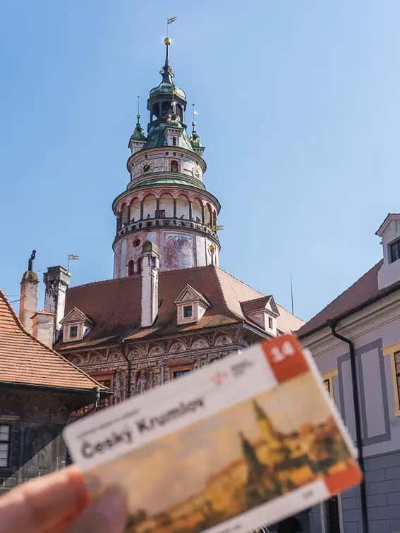 Castle Tower Cesky Krumlov