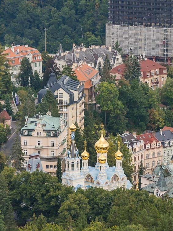 Diana uitkijktoren Karlovy Vary