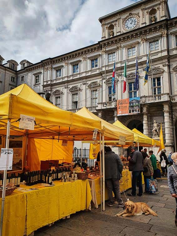 Boerenmarkt Turijn