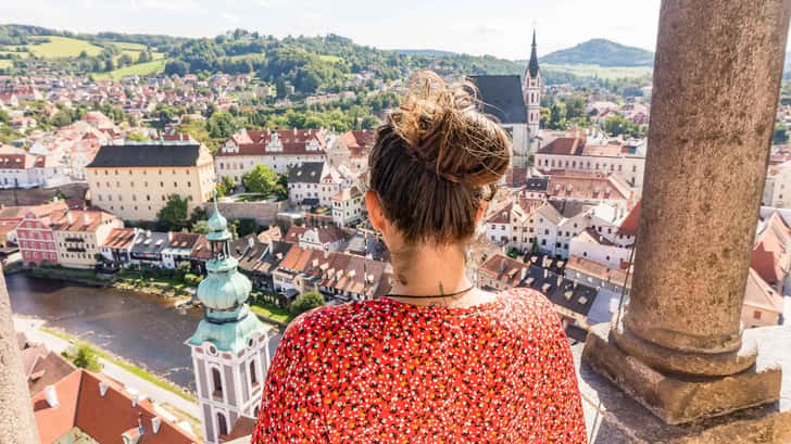 Cesky Krumlov Tsjechië, Zuid Bohemen