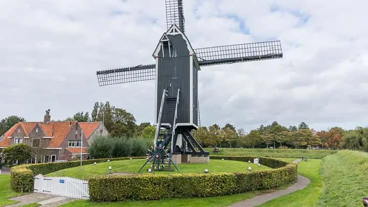 korenmolen 't vliegende Hert Brielle