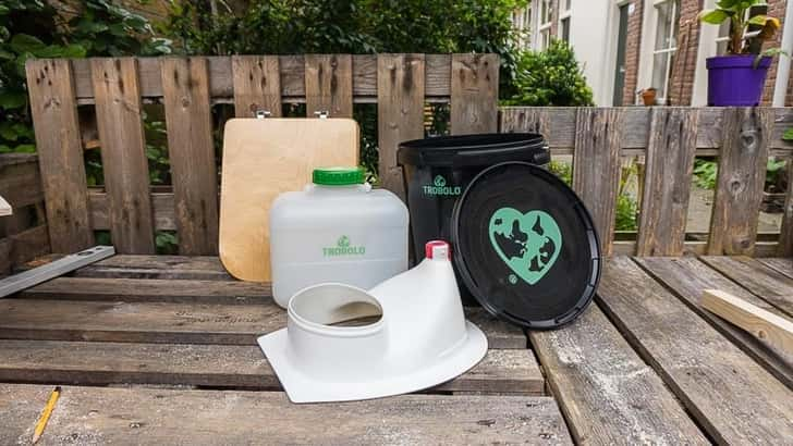 Composttoilet bouwen met Trobolo