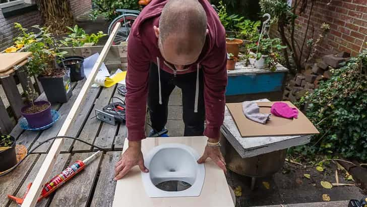 Composttoilet bouwen met Trobolo