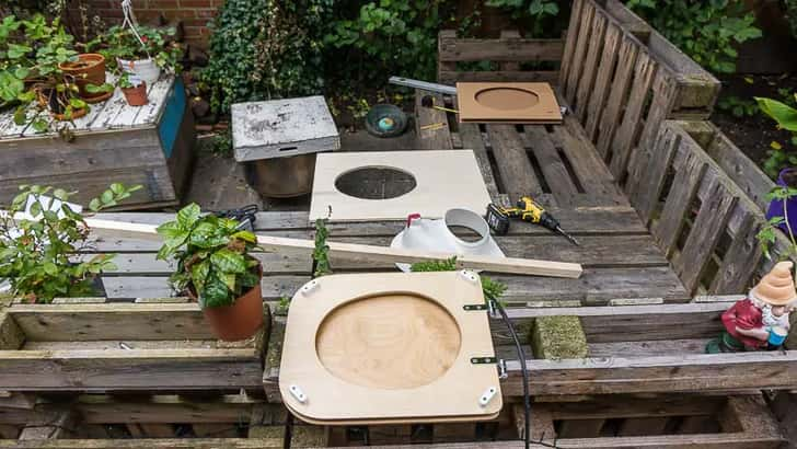 Composttoilet bouwen met Trobolo