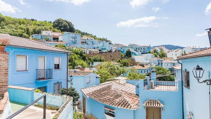 Júzcar - het blauwe smurfendorp van Andalusië - Rondreis door Andalusië