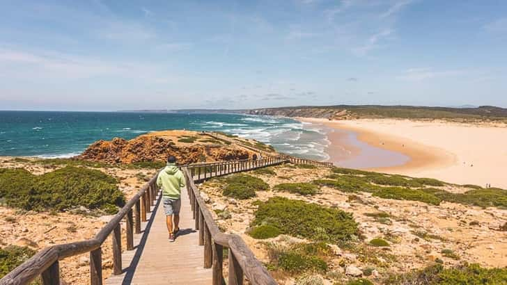 Bordeira's beach Algarve Portugal