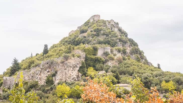 Mystras in Griekenland Peloponnesos