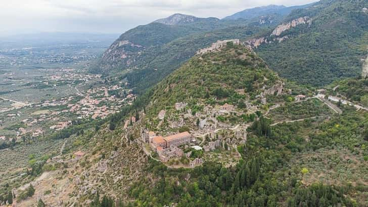 Mystras in Griekenland bezoeken