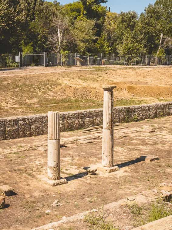 Olympia in Griekenland bezoeken