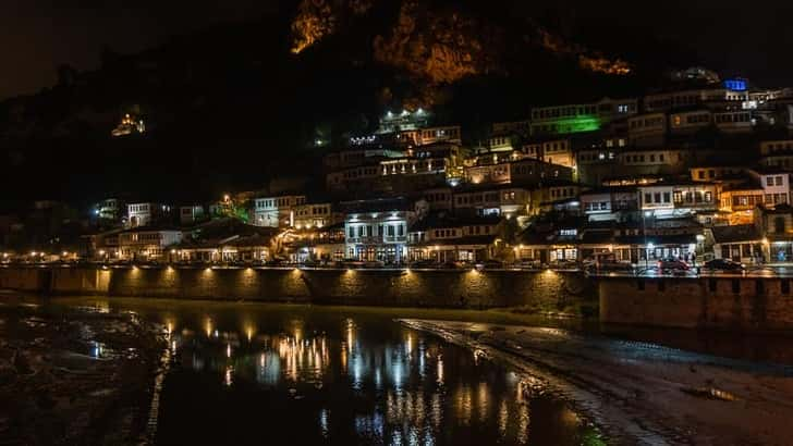 Berat by night