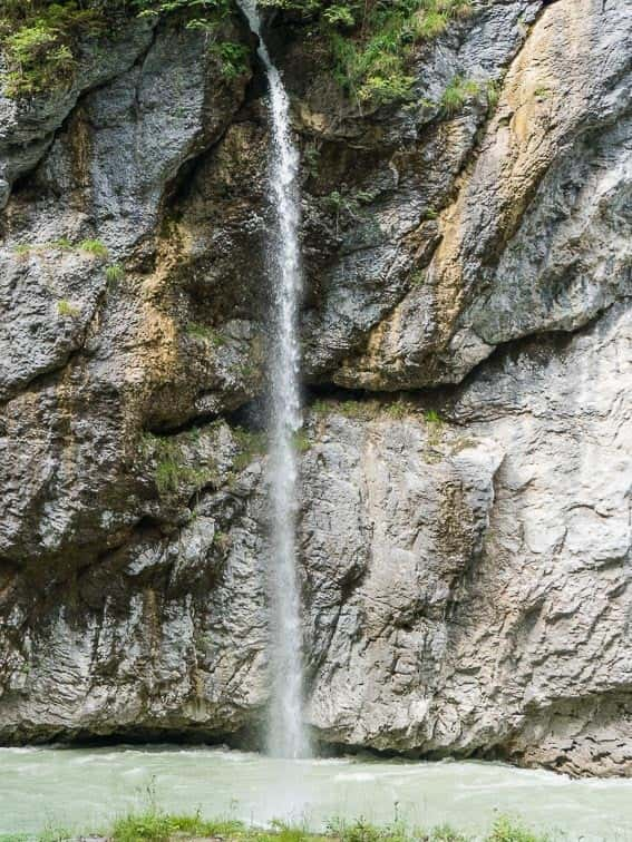 Waterval Aareschlucht gorge