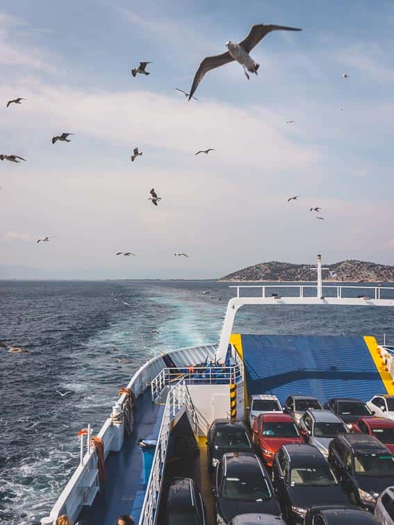 Ferry Keramoti naar Thassos 