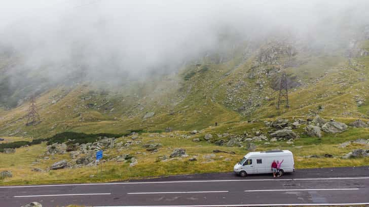 Transfagarasan Road Roemenië