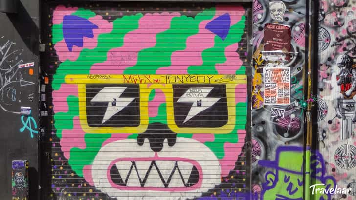 Street art in Europa: Shoreditch Londen