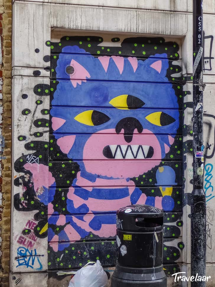 Tips voor de tofste street art in Europa - Londen