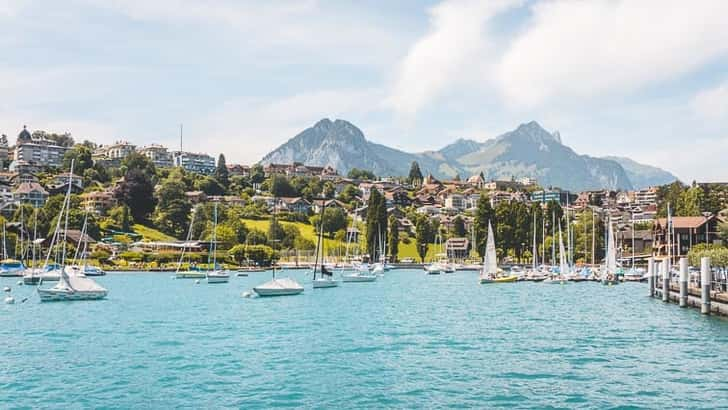 Spiez aan de Thunersee