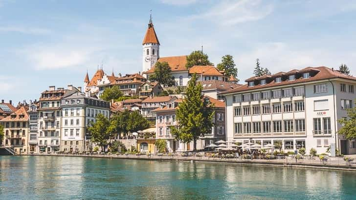 Thun aan de Thunersee