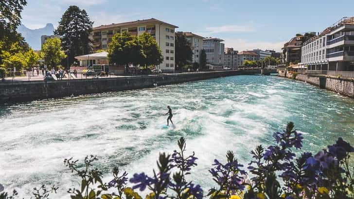 Surfen in Thun