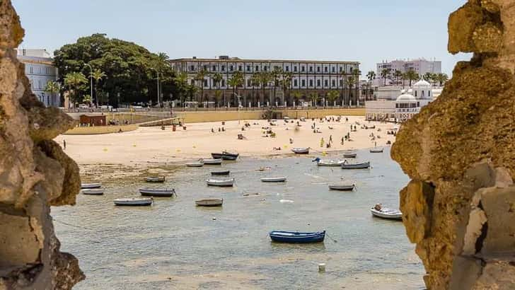 Playa de La Caleta Cadiz