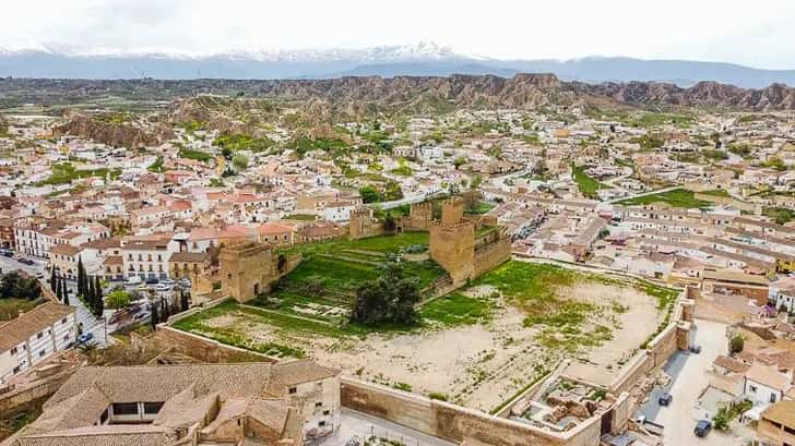 Het Alcazaba van Guadix