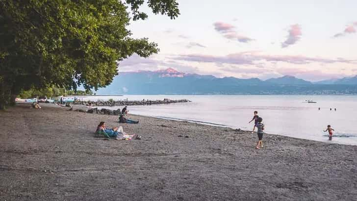 Plage de Vidy-Bourget